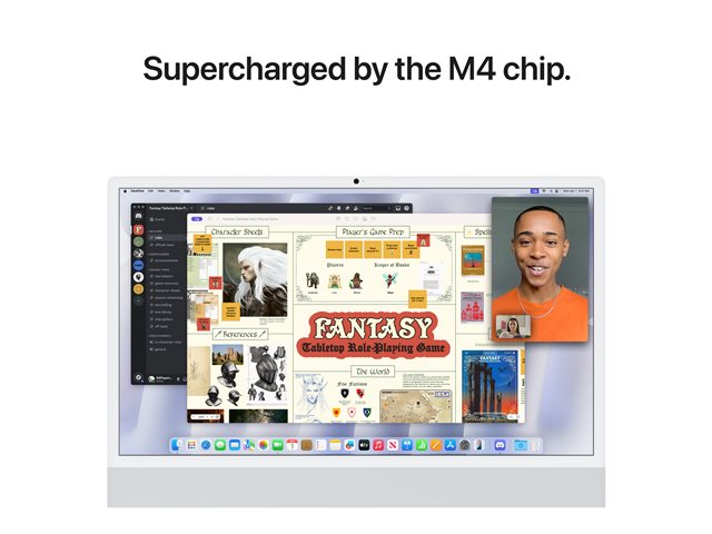 iMac - Apple M4 (10-core CPU/GPU) 24GB/2TB 