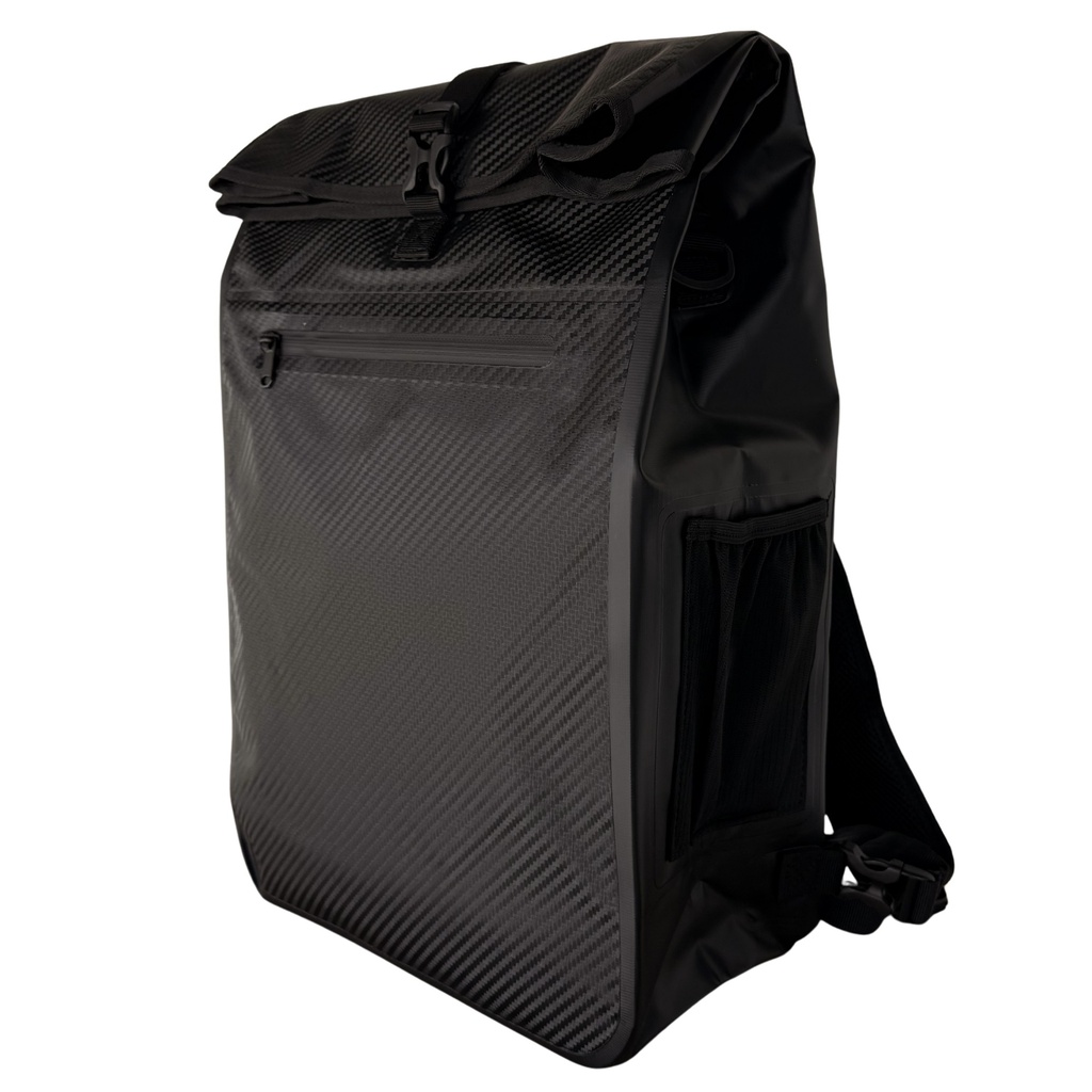 Waterdichte fietsrugzak Carbon