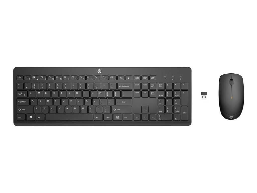 HP 235 Wireless Mouse and Keyboard Combo - QWERTY
